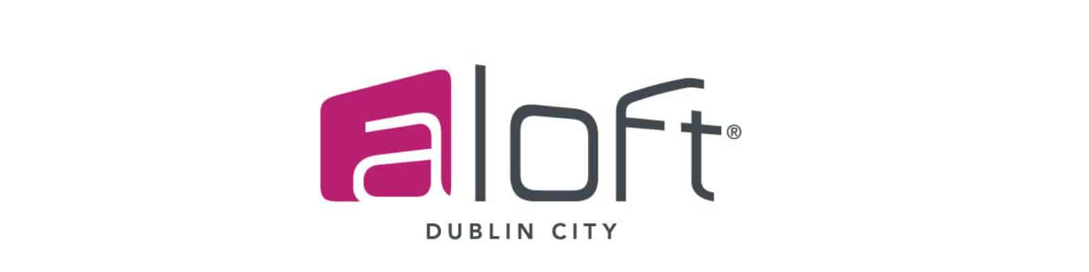 ALOFT LOGO ON WHITE BACKGROUND ON IRISH TREES WEBSITE