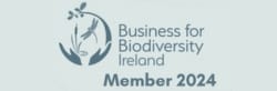 Sustainable Tree Planting Business of the Year 2023 (8) BUSINESS FOR BIODIVERSITY LOGO WITH PLANTS AND DRAGON FLY IN LOGO